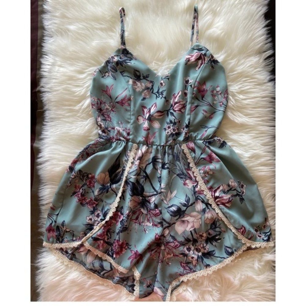 Love Culture floral romper
